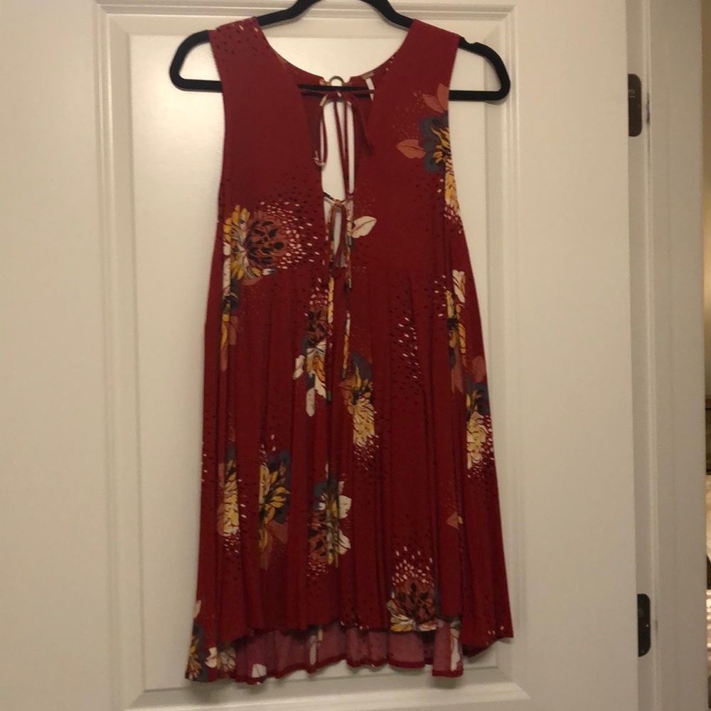 Free People Floral Tunic